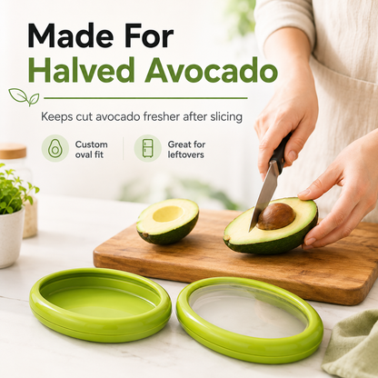 Reusable Fruit and Vegetable Storage Containers, 4-Piece Set | Designed Specifically for Sealing, Refrigeration, and Freshness Preservation